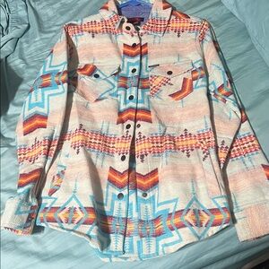 Rock and Roll Cowgirl Western Aztec Shacket